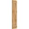 Ekena Millwork Spaced Board-n-Batten Shutters w/Z-Bar, Rough Sawn Western Red Cedar, 17 1/8W x 70H, PR RBS06Z17X070RWR - alternate 3